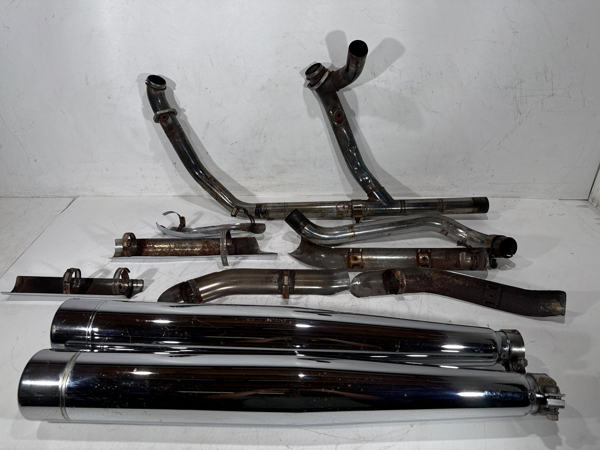 1993 Harley Electra Glide Touring FLHT OEM Exhaust Header Pipes Muffler