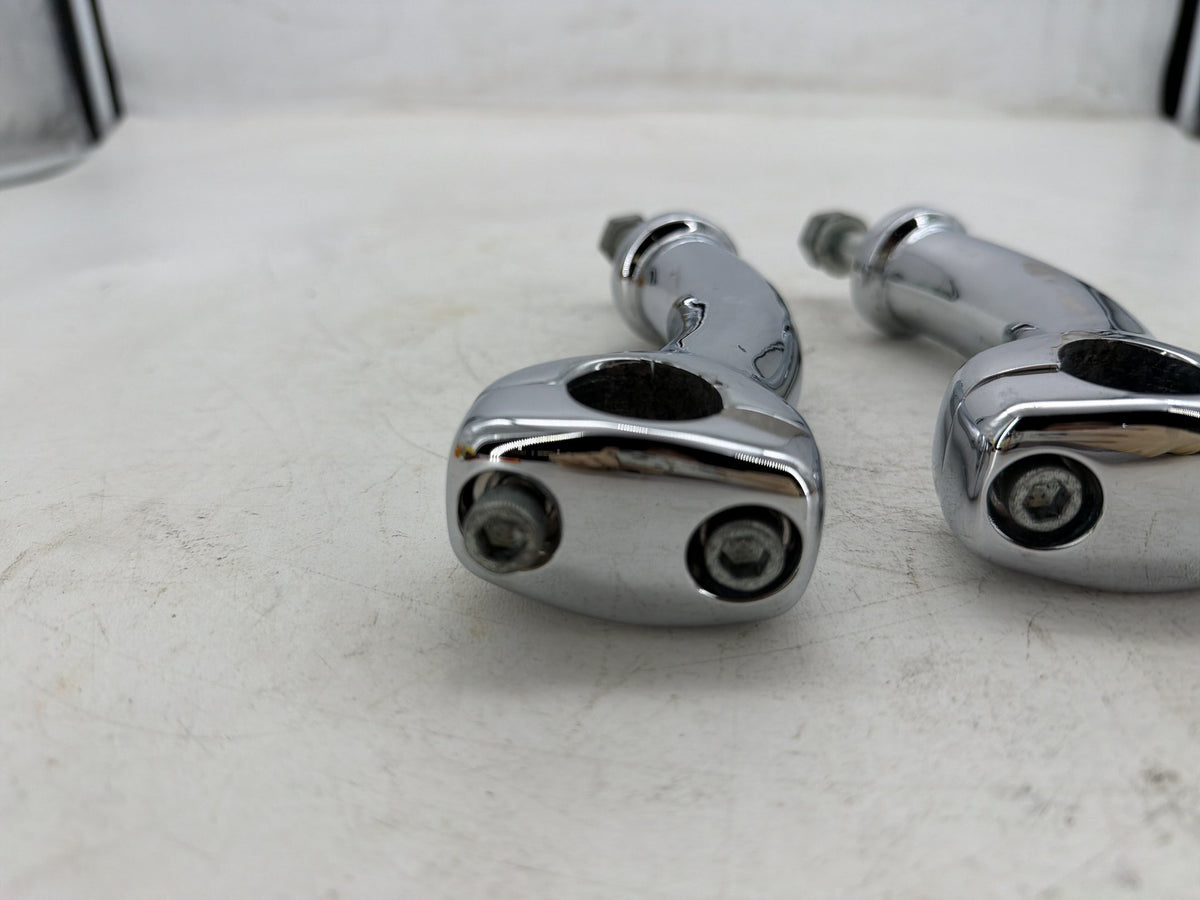 2001 Harley Softail Deuce FXSTD OEM Front Handlebar Risers Riser