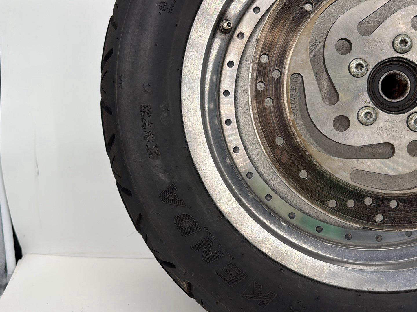 2009 Harley Sportster XL1200C 1200 Custom OEM Rear Wheel Rim Tire