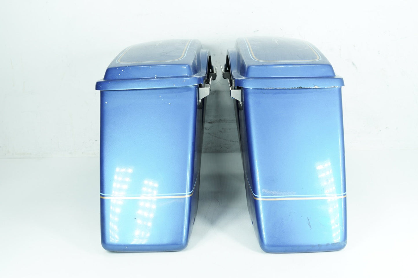 1984 - 1998 Harley-Davidson Touring Electra Glide Classic Left Right Saddlebags Luggage NOKey 90752-93