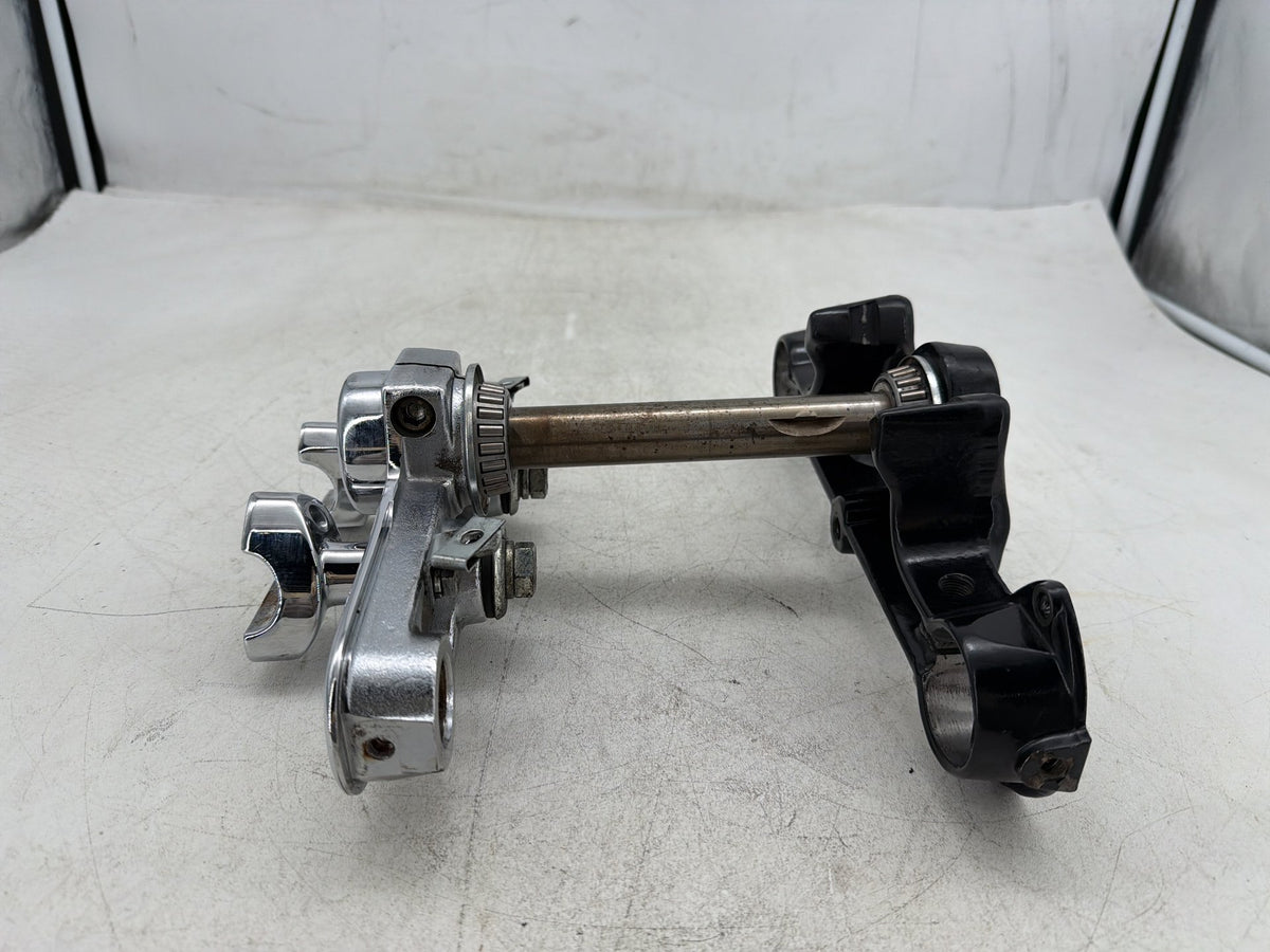 2001 Harley Fat Boy Softail FLSTF OEM Front Fork Upper Lower Triple Tree
