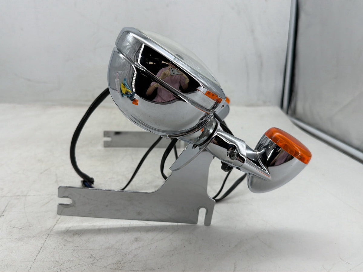 2007 Harley Electra Glide Touring OEM Front Turn Signal Indicators Aux Light Bar