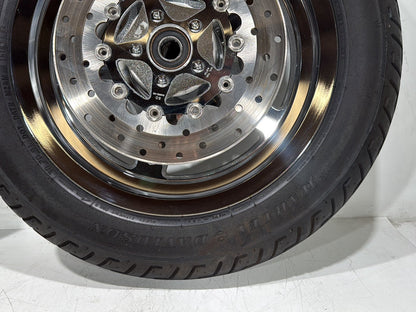 2007 Harley Electra Glide Touring FLHTCUI OEM Front & Rear Wheel Rim Tire 16"