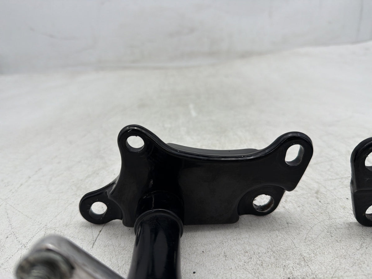 00 Harley Sportster 1200 Custom XL1200C Left & Right Driver Step Foot Rest Pegs