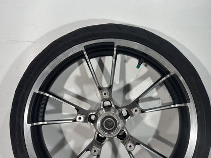 2007 Harley Street Glide Touring FLHX OEM Front Wheel Rim Tire 130/60B19