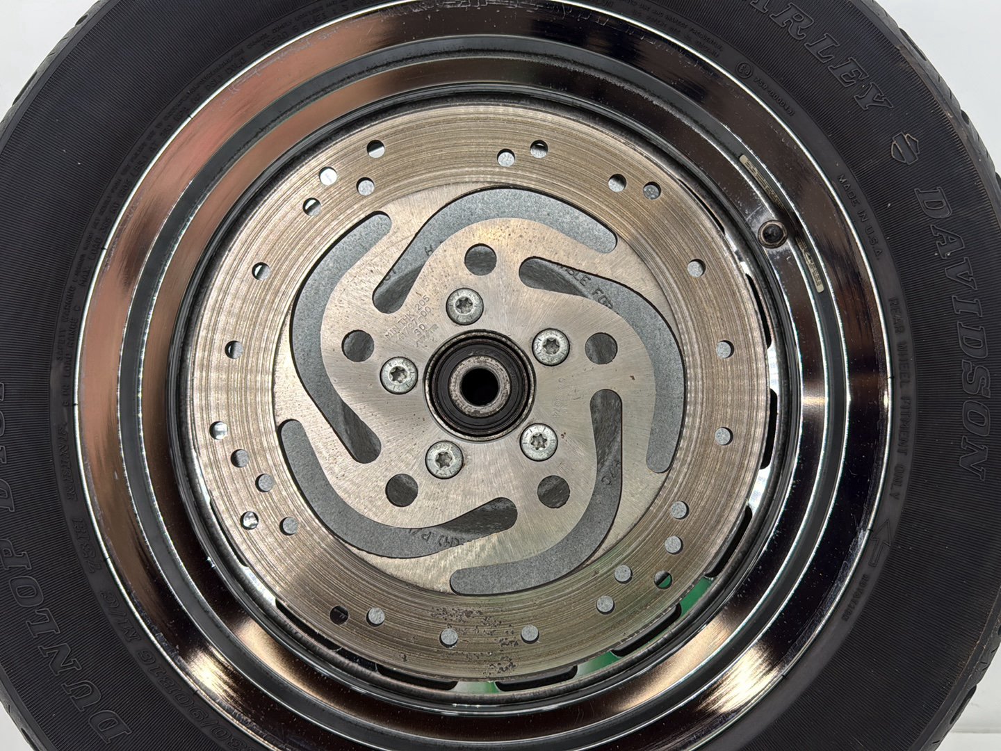 2003 Harley Sportster XL1200C 1200 Custom Anniversary OEM Rear Wheel Rim Tire