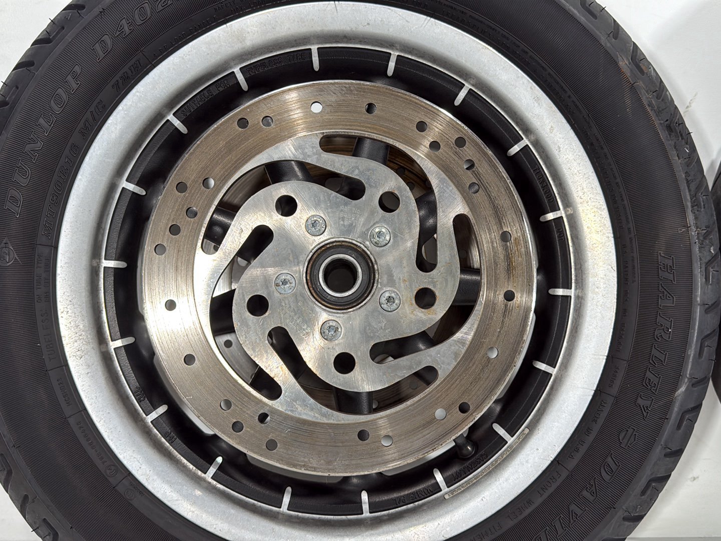 2000 Harley Touring FLHTCUI Electra Glide Ultra Front &amp; Rear Wheel Rim Tire 16"
