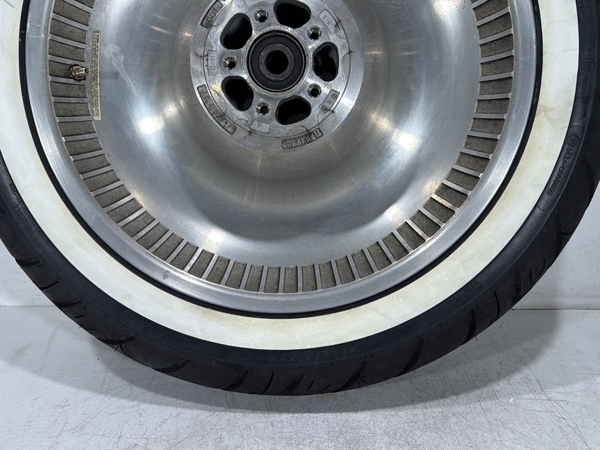 2003 Harley Softail Deuce FXSTD OEM Rear Wheel Rim Tire 160/70-17 17"
