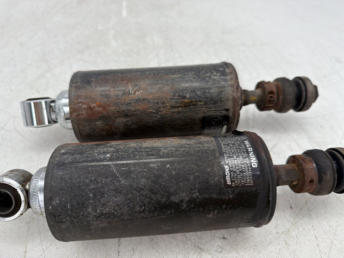 2001 Harley Fat Boy Softail FLSTF OEM Rear Left Right Shock Absorbers