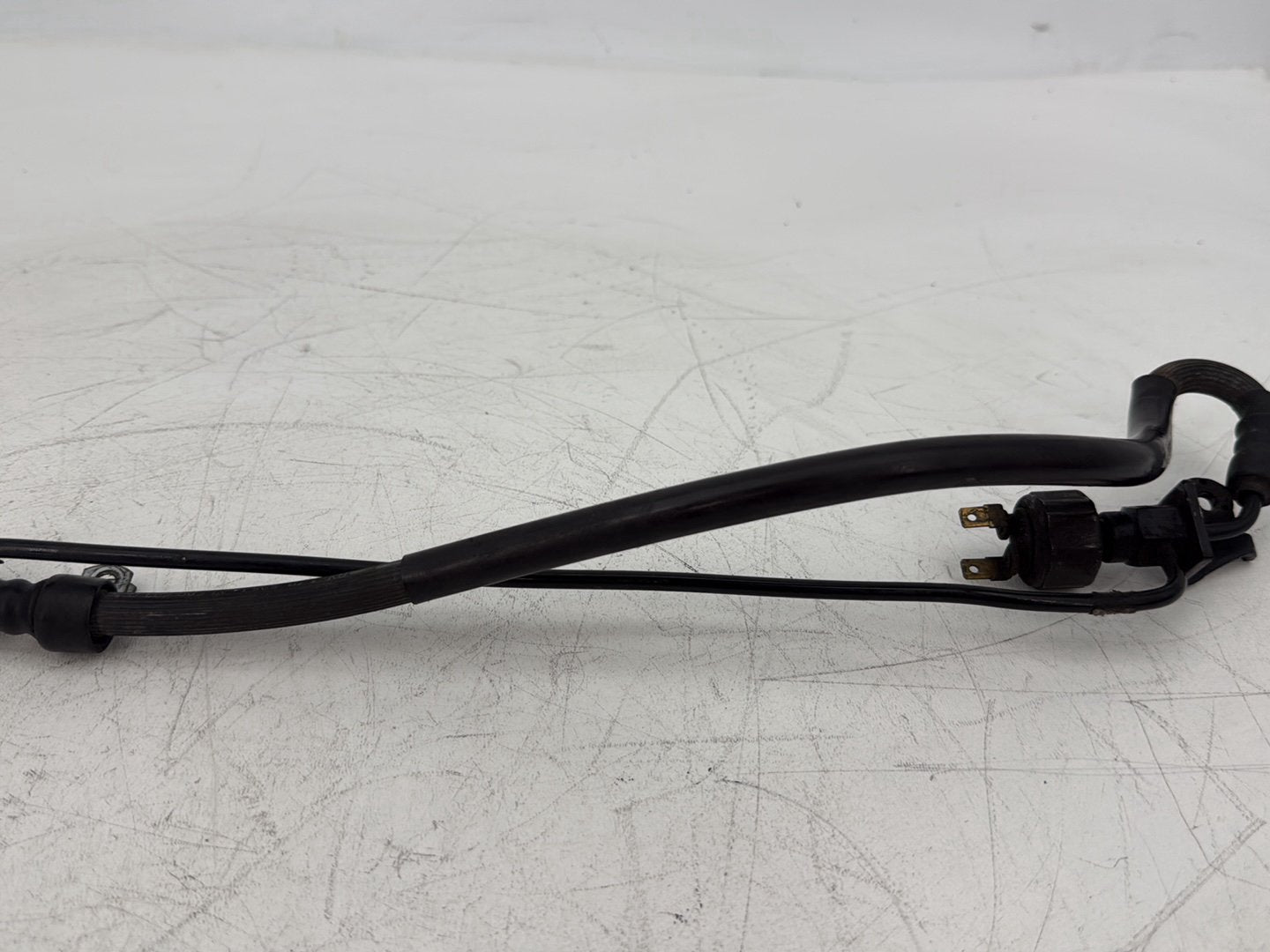 2004 Harley Touring FLHT Electra Glide OEM Rear Brake Hose Line Pipe