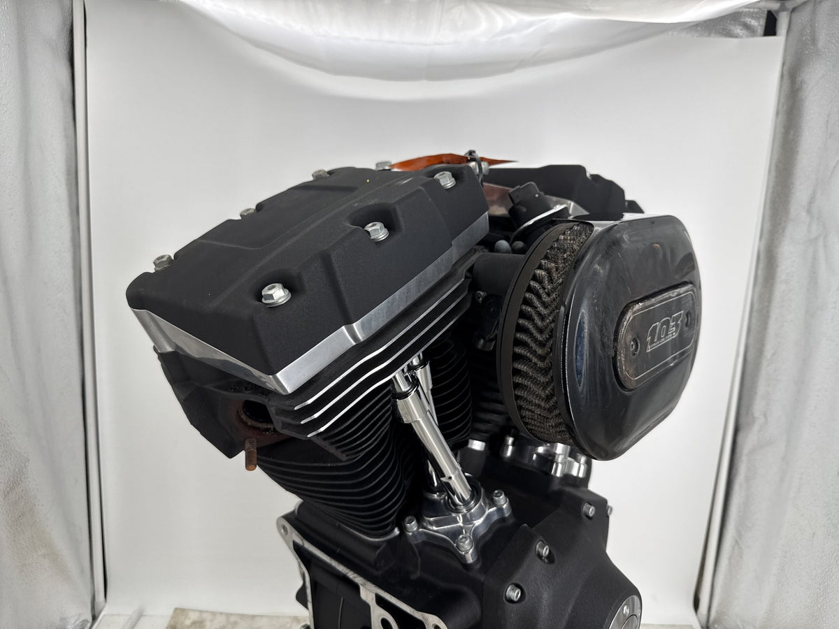 16 Harley Dyna Fat Bob FXDF 103 OEM EFI Twin Cam 103 Engine Motor air-cooled 7K
