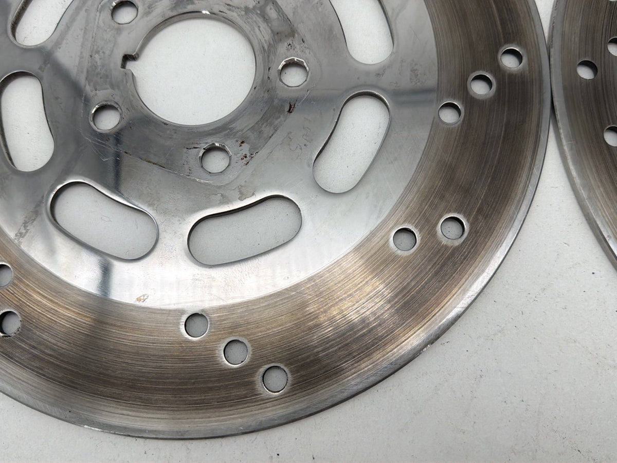 1990 Harley Electra Glide Touring Sport OEM Front Brake Rotors Disc Pair