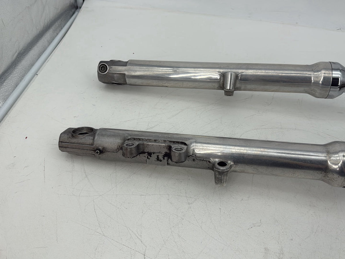 2005 Harley Sportster XL883C 883 Front Triple Tree Set &amp; LH RH Fork Legs Sliders