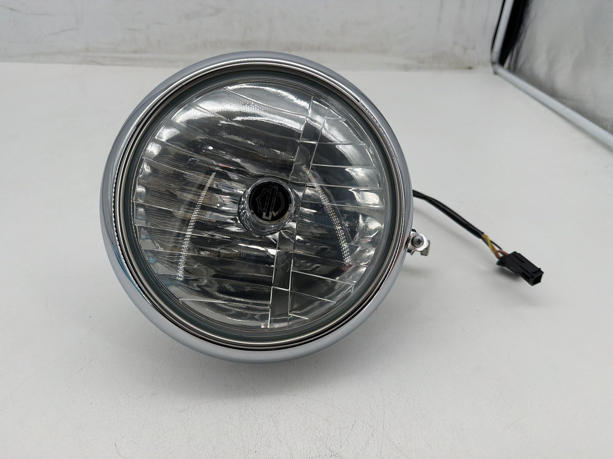 2009 Harley Dyna Street Bob FXDB OEM Headlight Headlamp Head Light Halogen