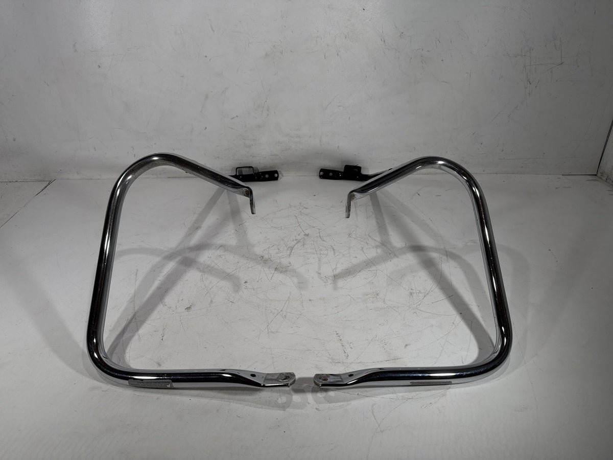 2002 Harley Electra Glide Touring OEM Rear Left Right Saddlebag Guard Rails Bar