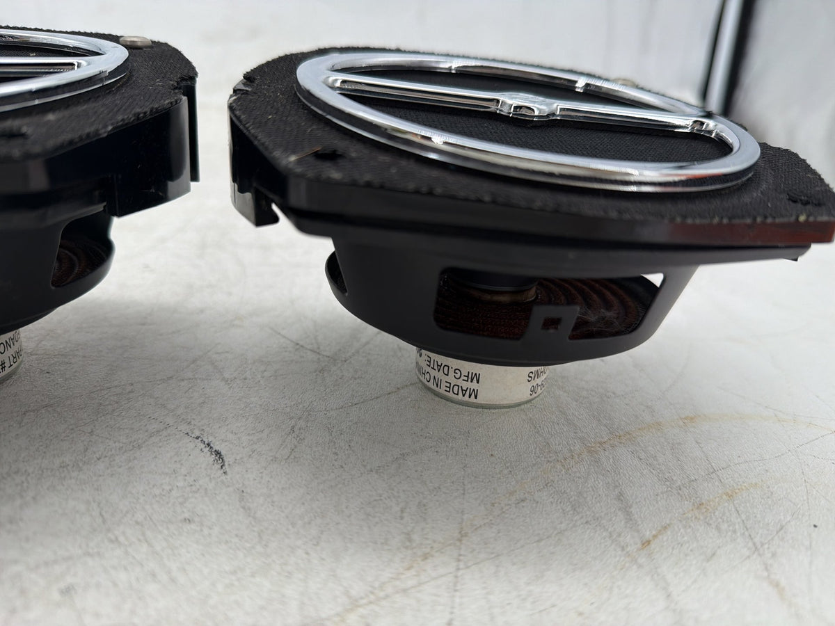 2009 Harley Electra Glide Touring CVO Eagle OEM Left Right Sound Audio Speakers