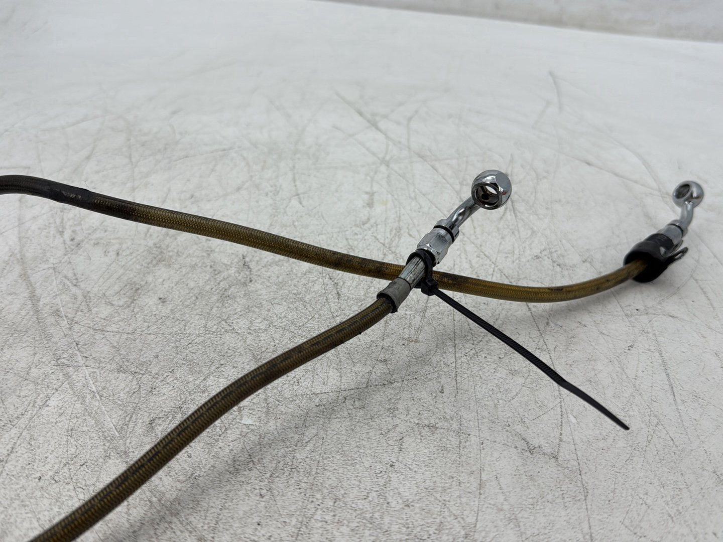 1995 Harley Road King Touring FLHR OEM Rear Brake Hose Line Pipe