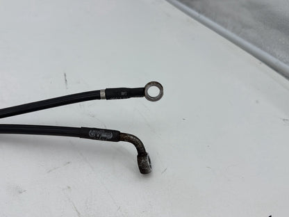 2007 Harley Street Glide Touring FLHX OEM Front Brake Hose Line Pipe