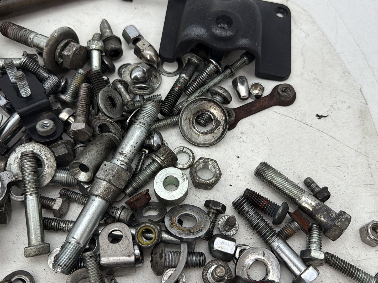 2000 Harley Dyna FXDWG Wide Glide OEM Hardware Bolts Nuts & Brackets