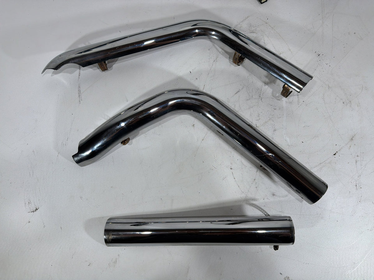 2014 Harley Softail Slim FLS OEM Exhaust Header Pipes Muffler