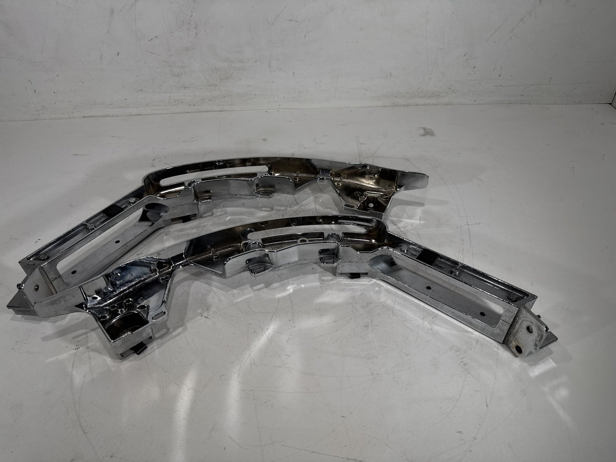 14 Harley Electra Touring Ultra OEM Left Right Saddlebag Fender Struts Brackets