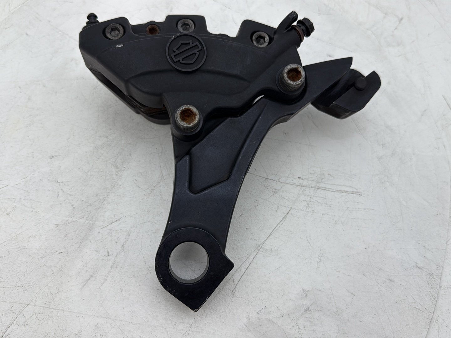 2008 Harley Electra Glide Touring Ultra FLHTCUI OEM Rear Back Brake Caliper w/ Bracket