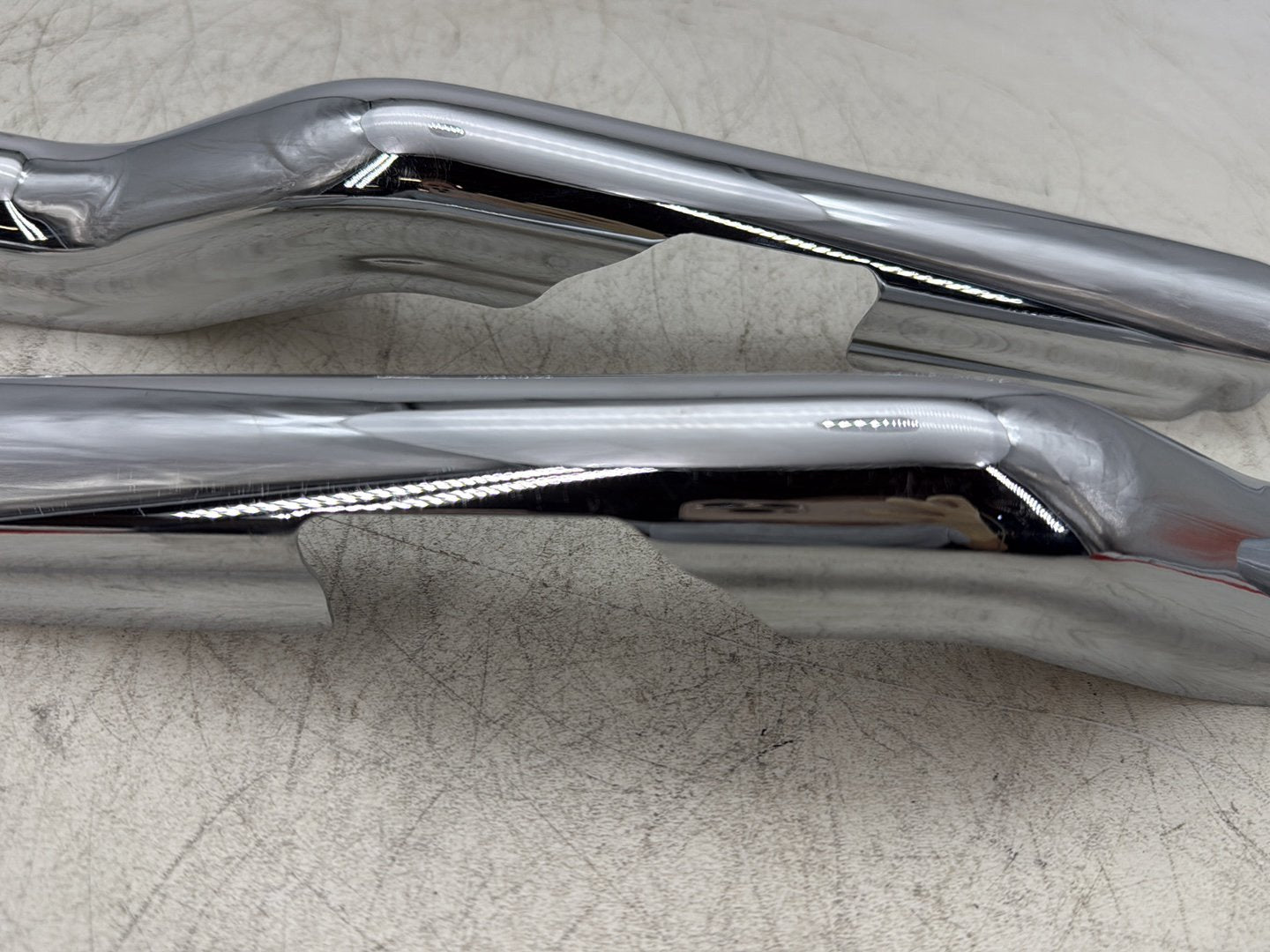 2006 Harley Road King Touring FLHRCI Classic OEM Left Right Saddlebag Fender Struts Brackets