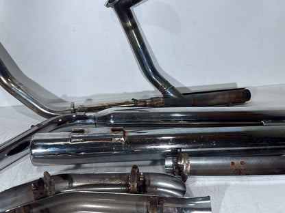 1999 - 2006 Harley-Davidson Touring Electra Glide Classic Exhaust Header Pipes Muffler 65621-99B