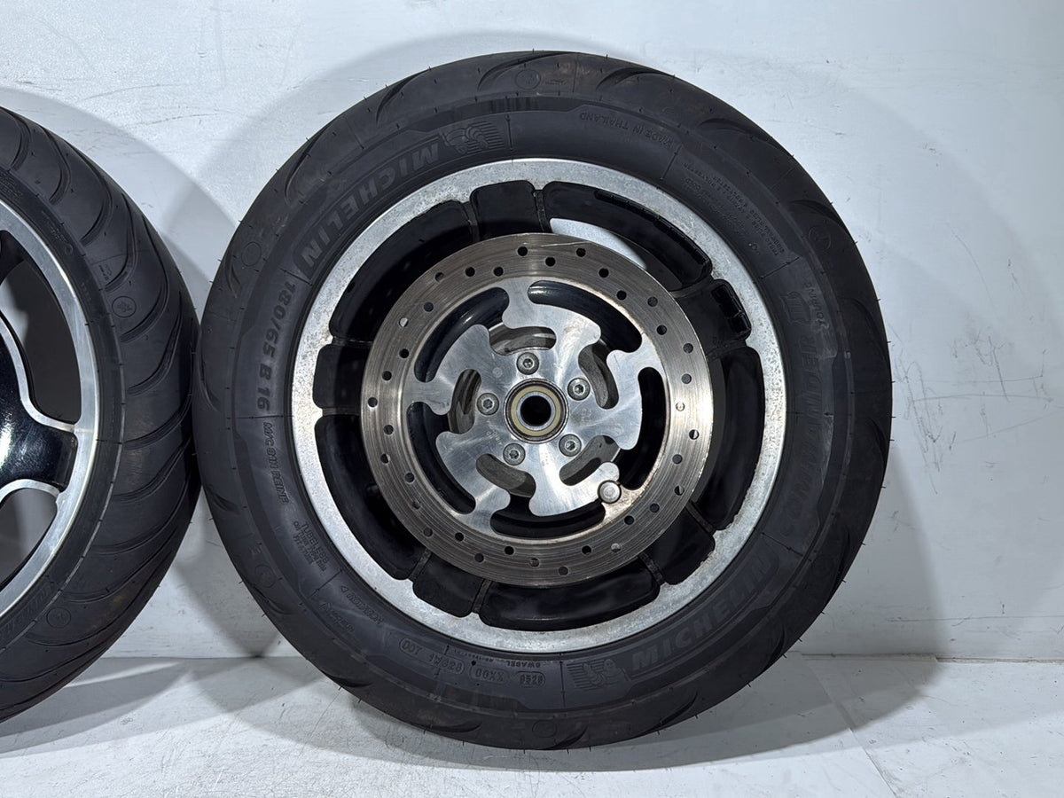 2011 Harley Road Glide Touring FLTRX OEM Front & Rear Wheel Rim Tire
