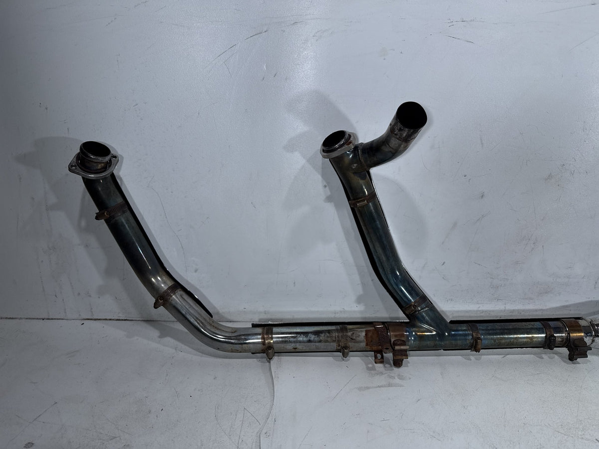 2001 Harley Electra Glide Touring Classic Exhaust Header Pipes Muffler RINEHART