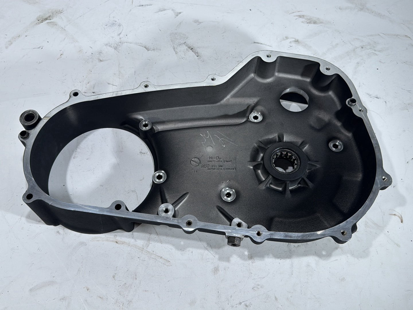 2015 Harley Electra Glide Touring Ultra Low OEM Inner Primary Clutch Cover