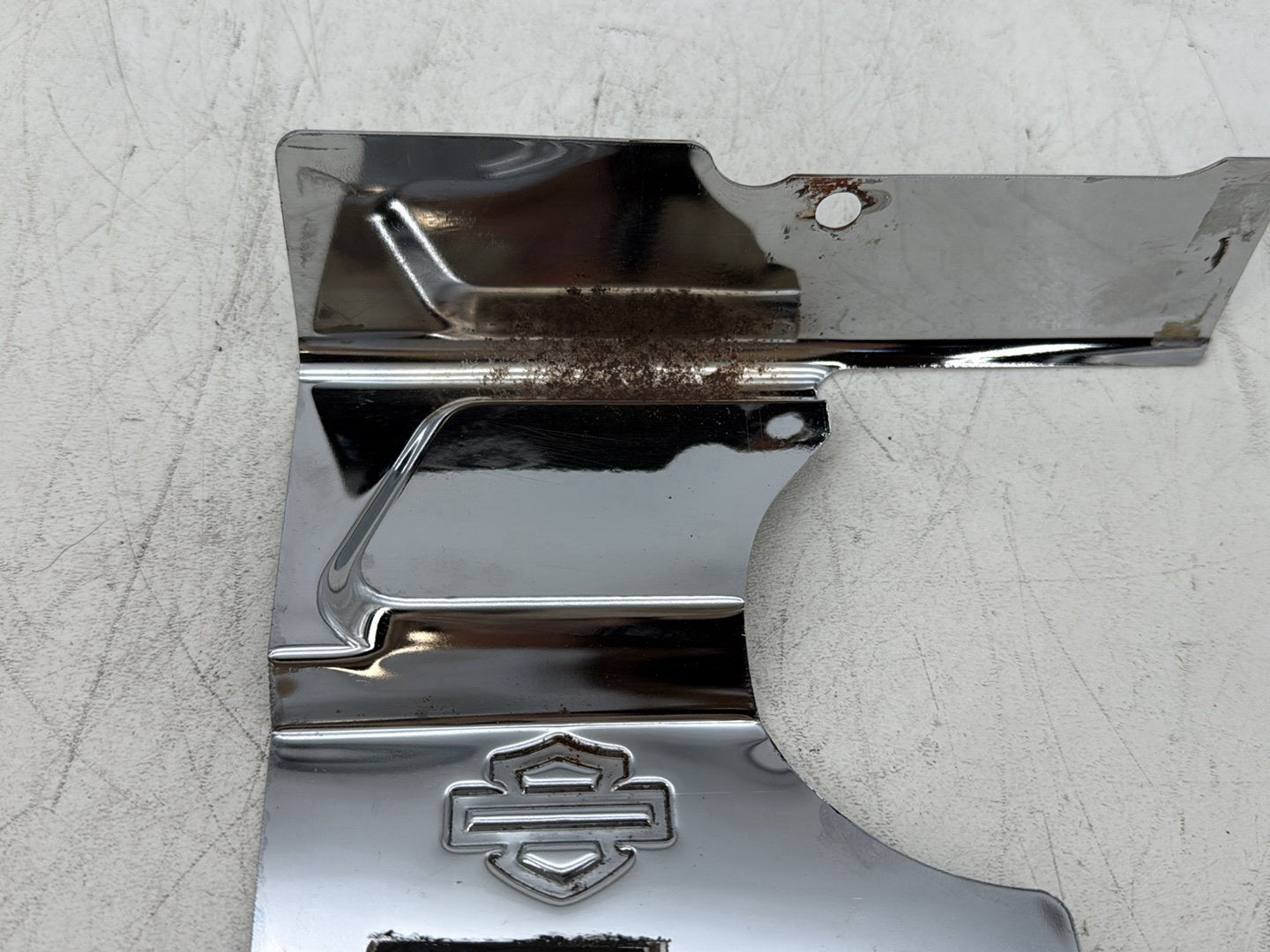2000 Harley Touring FLHTCUI Electra Glide Ultra OEM Transmission Chrome Cover