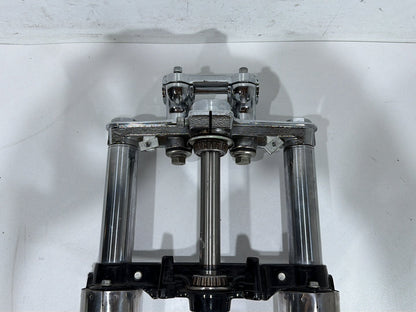 2011 Harley Heritage Softail Classic FLSTC OEM Front Triple Tree Set & LH RH Fork Legs Sliders