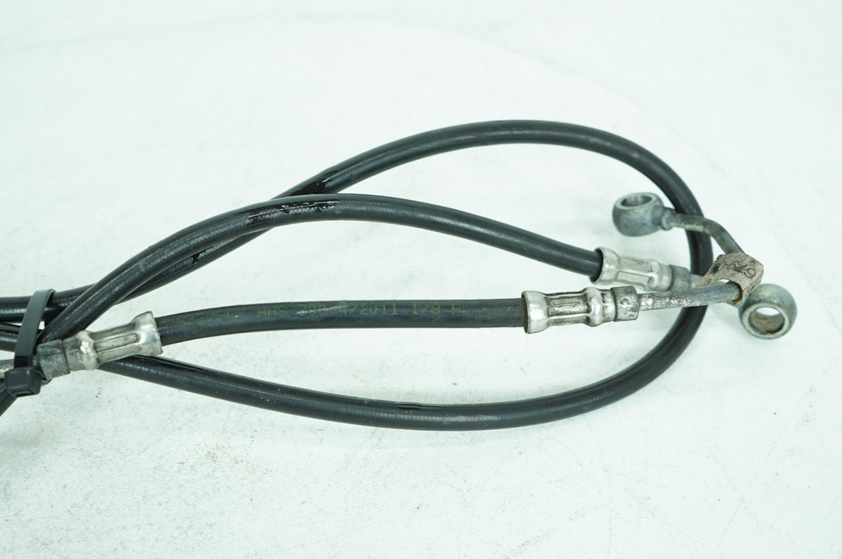 2011 Harley Touring FLHX Street Glide OEM Front Brake Hose Line Pipe ABS