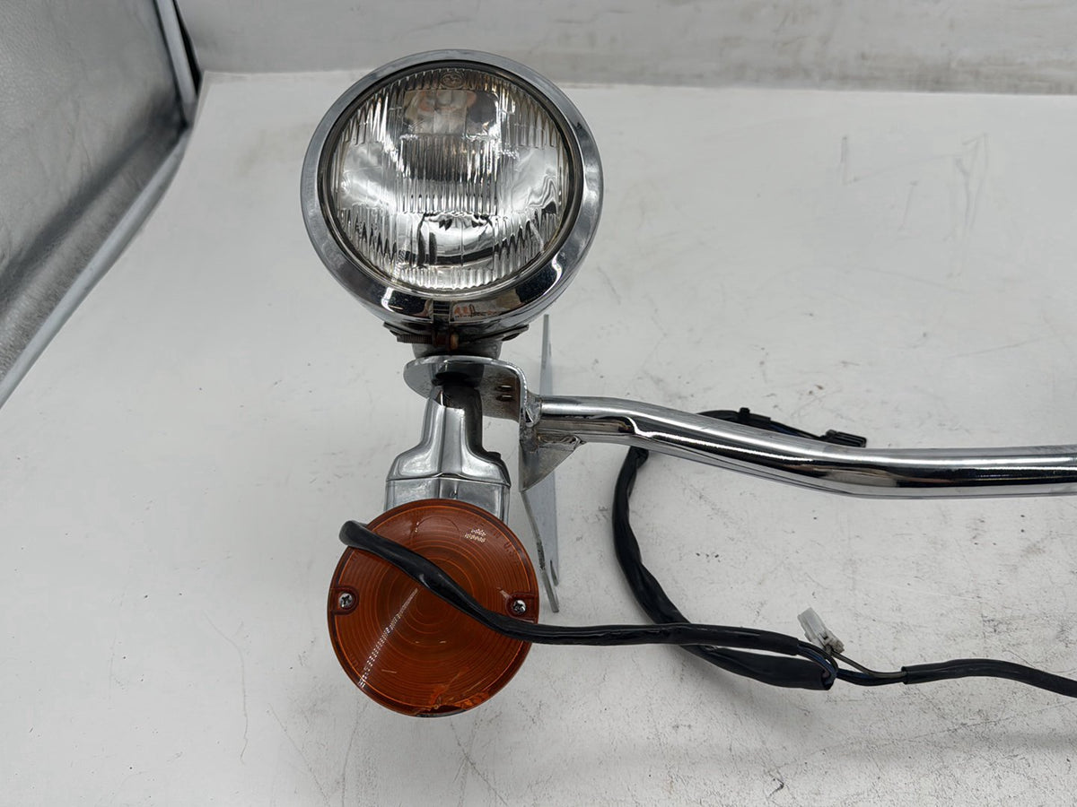 1997 Harley Road King FLHPI OEM Front Turn Signal Indicators Light Bar