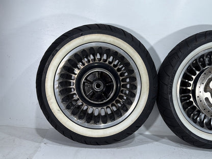 2013 Harley Electra Glide Touring Ultra FLHTCUI OEM Front & Rear Wheel Rim Tire