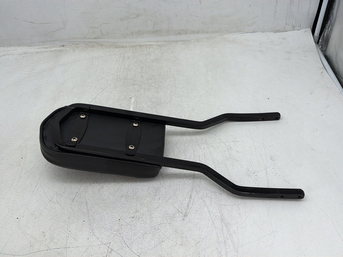 2003 Harley Softail Deuce FXSTD OEM Rear Sissy Bar w/ Backrest Cushion Pad