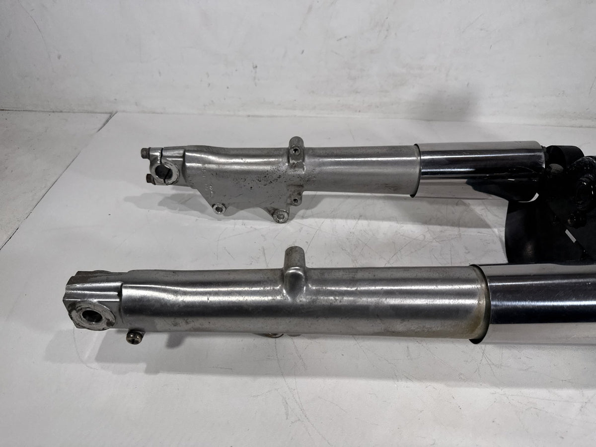 96 Harley Electra Touring Ultra Front Triple Tree Set & LH RH Fork Legs Sliders