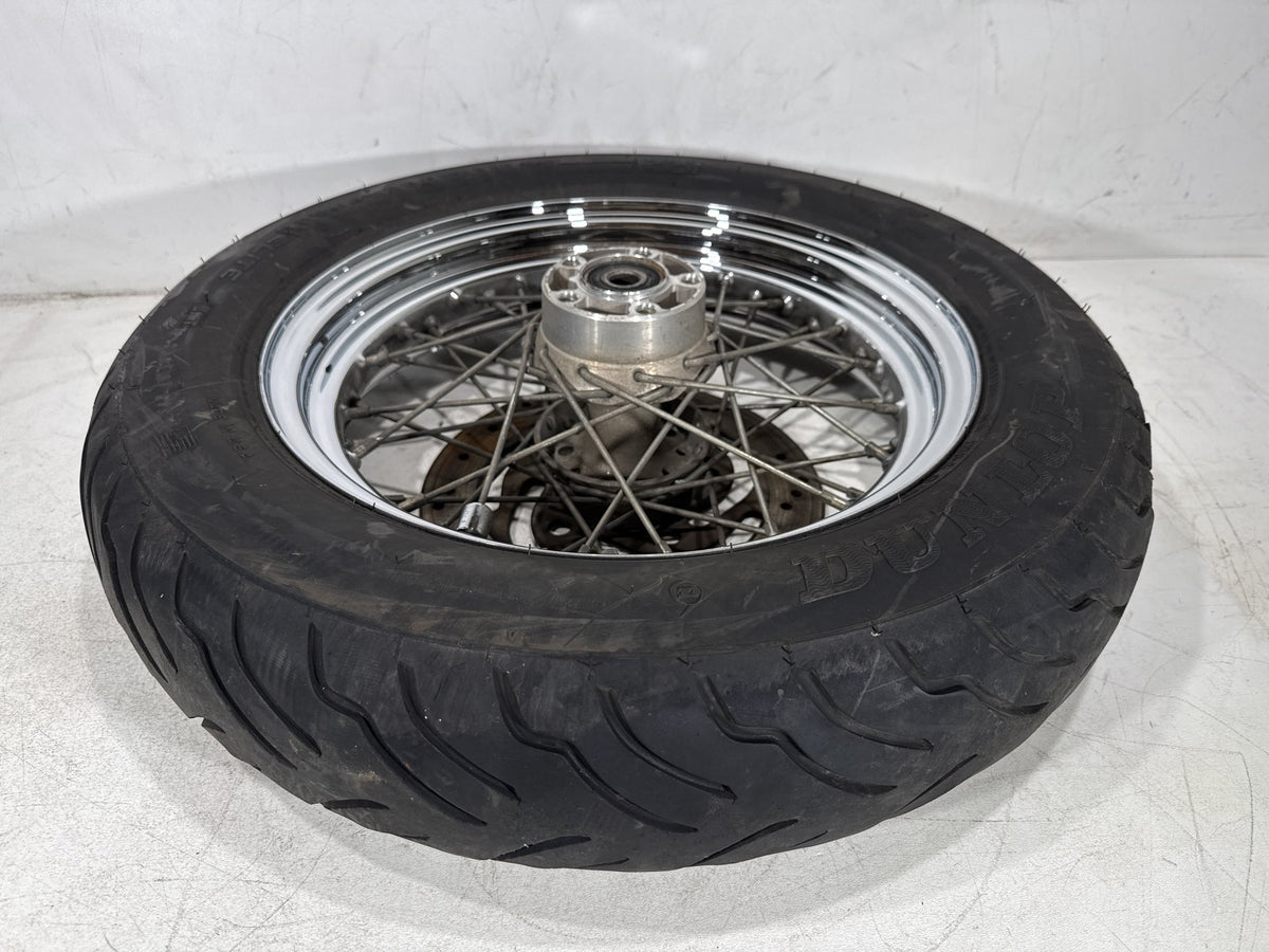 2001 Harley Heritage Softail Classic OEM Rear Wheel Rim Tire Spoked MT90B16 16"