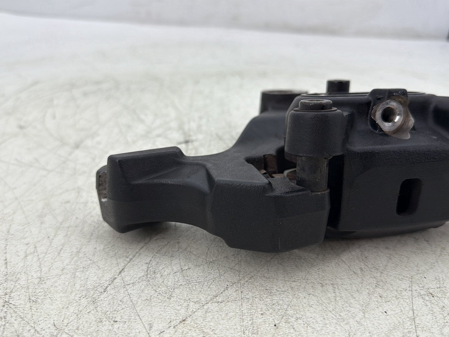 2012 Harley Dyna Super Glide Custom FXDCI OEM Rear Back Brake Caliper w/ Bracket