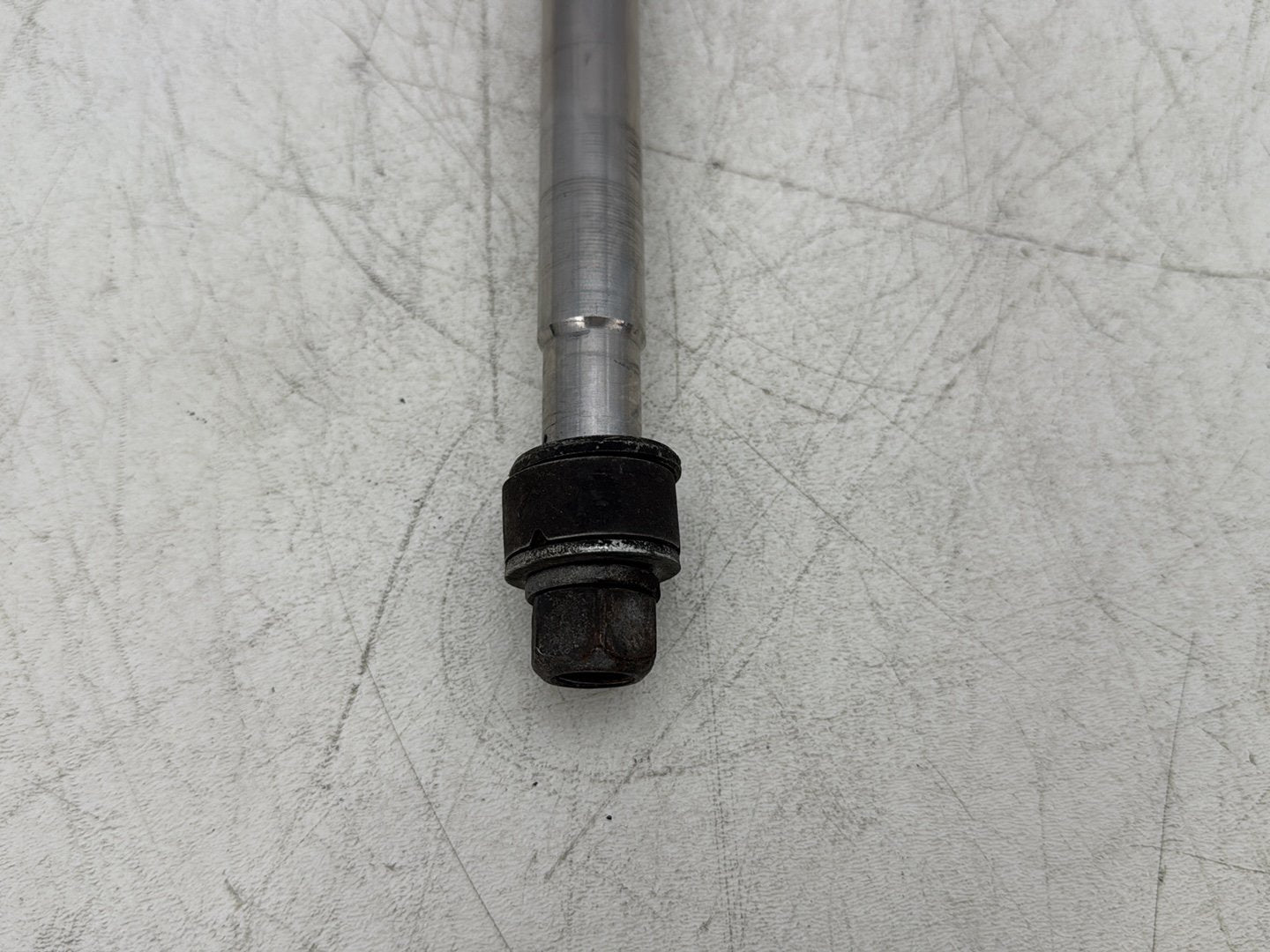 2004 Harley Sportster XL883C 883 Custom OEM Front Wheel Axle Bolt Shaft