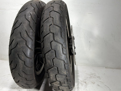 1994 Harley Electra Glide Touring Classic OEM Front & Rear Wheel Rim Tire 16"