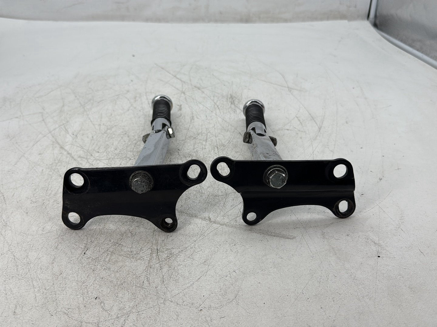 1997 Harley Sportster 1200 Custom XL1200C OEM Left & Right Driver Step Foot Rest Pegs