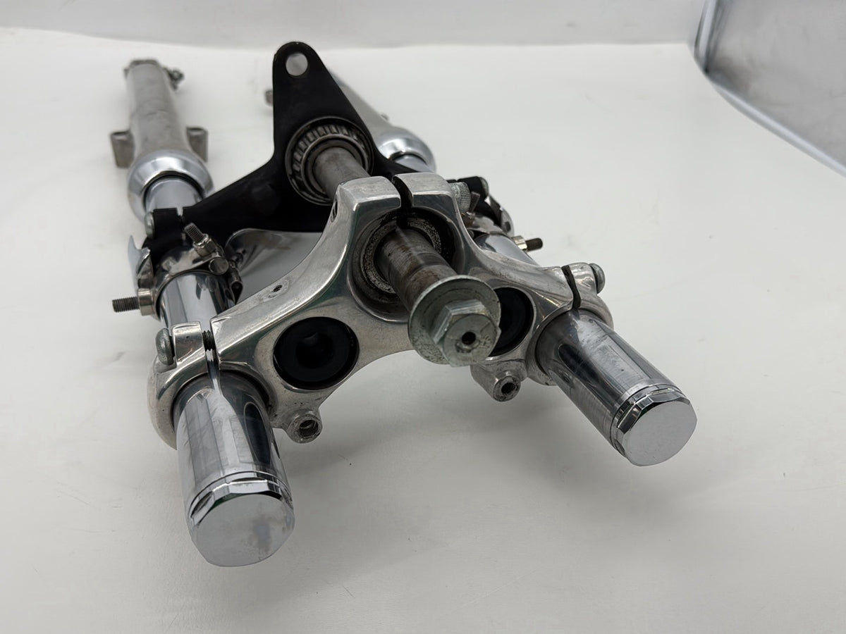 1993 Harley Sportster XLH883H 883 Front Triple Tree Set LH RH Fork Legs Sliders