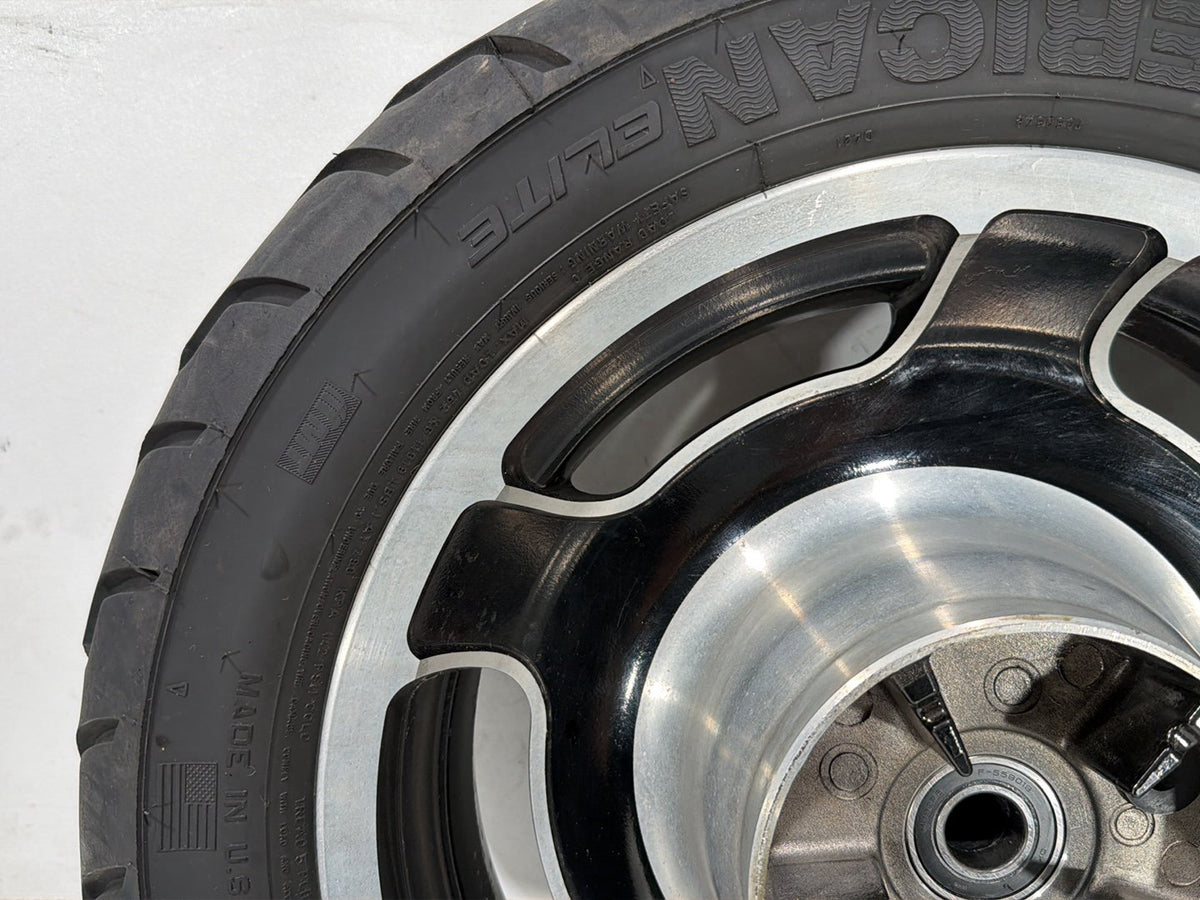 2009 Harley Road King Touring Police Rear Wheel Rim Tire AIRSTRIKE 160/65B16 16"