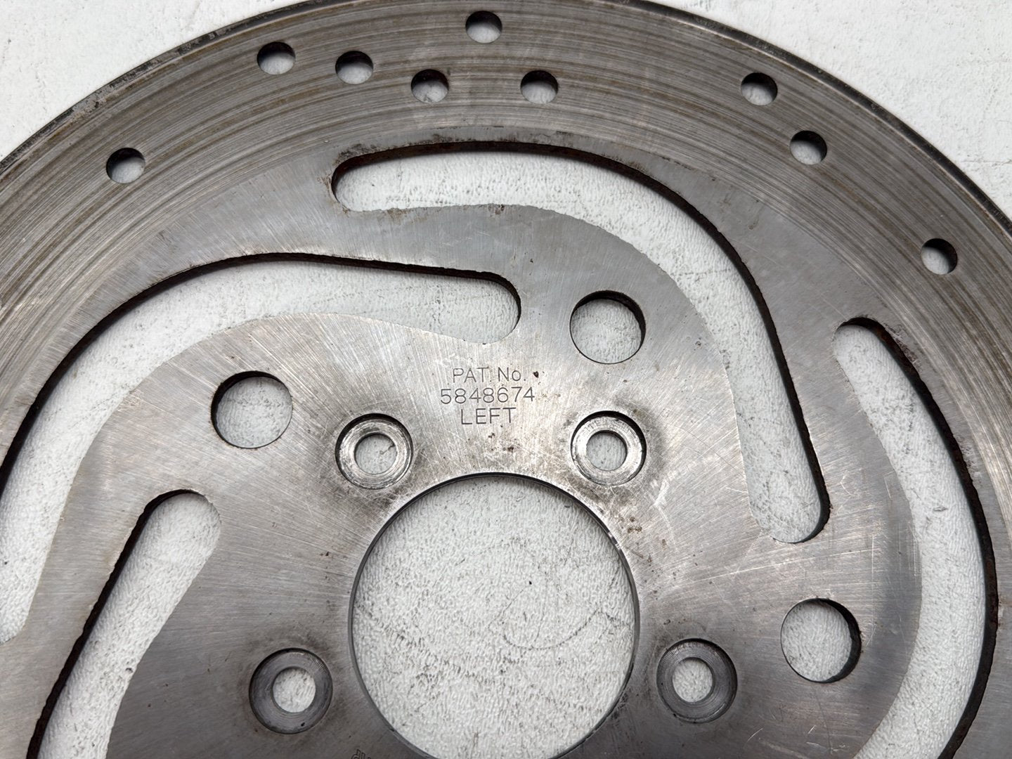 2006 Harley Touring FLHTCI Electra Glide Classic OEM Front Brake 1 Rotor Disc