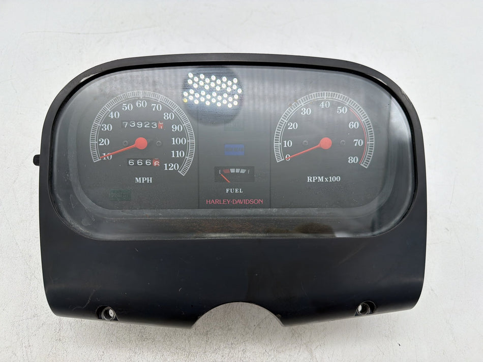1993 Harley Electra Glide Touring Speedo Tacho Speedometer Tachometer Gauges 74K
