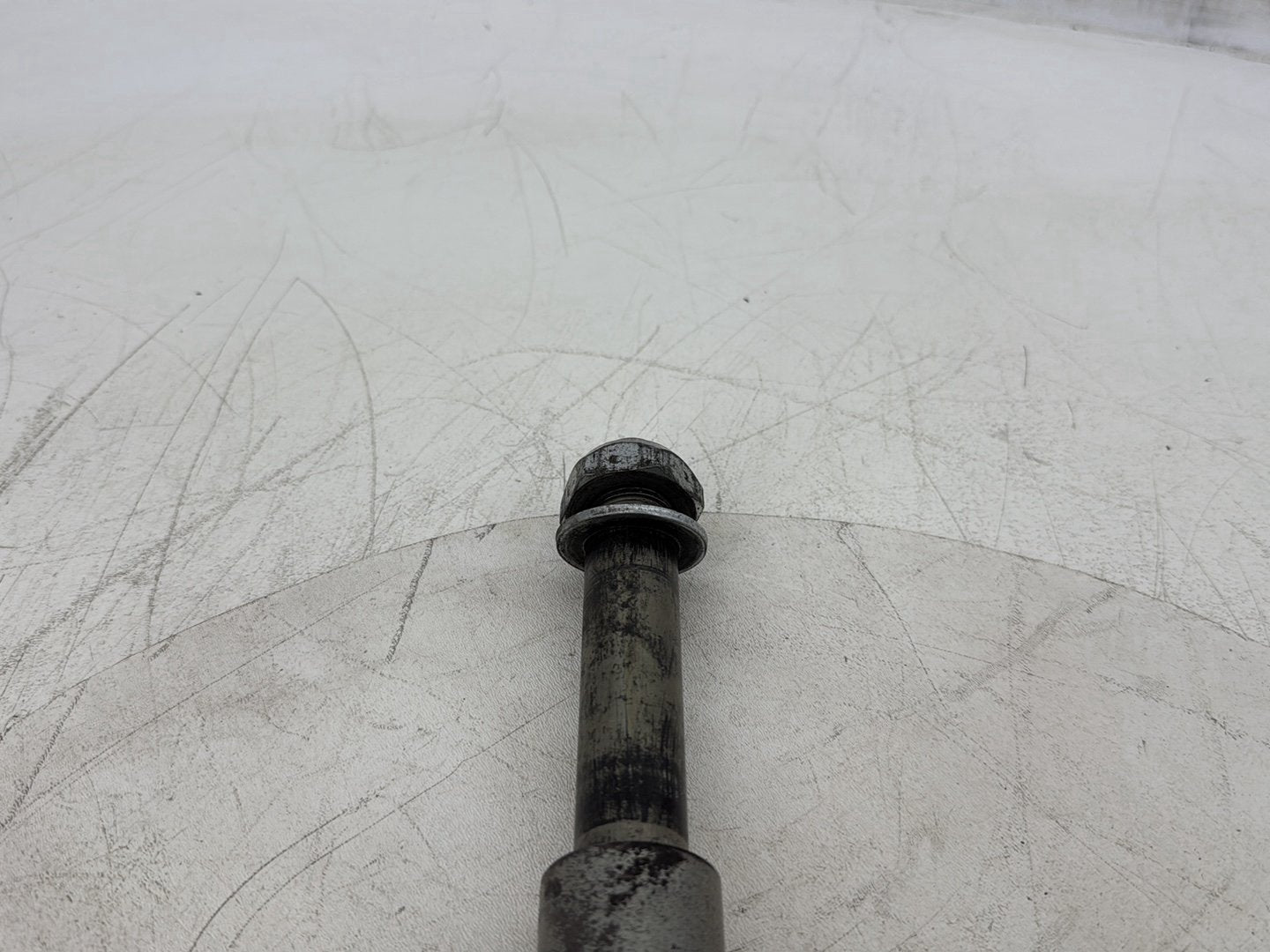 2015 Harley Dyna Low Rider FXDL OEM Rear Wheel Axle Bolt Shaft