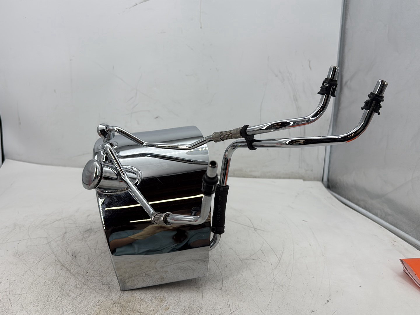 2013 Harley Heritage Softail Classic FLSTC OEM Oil Tank Reservoir Bottle Canister & Dipstick
