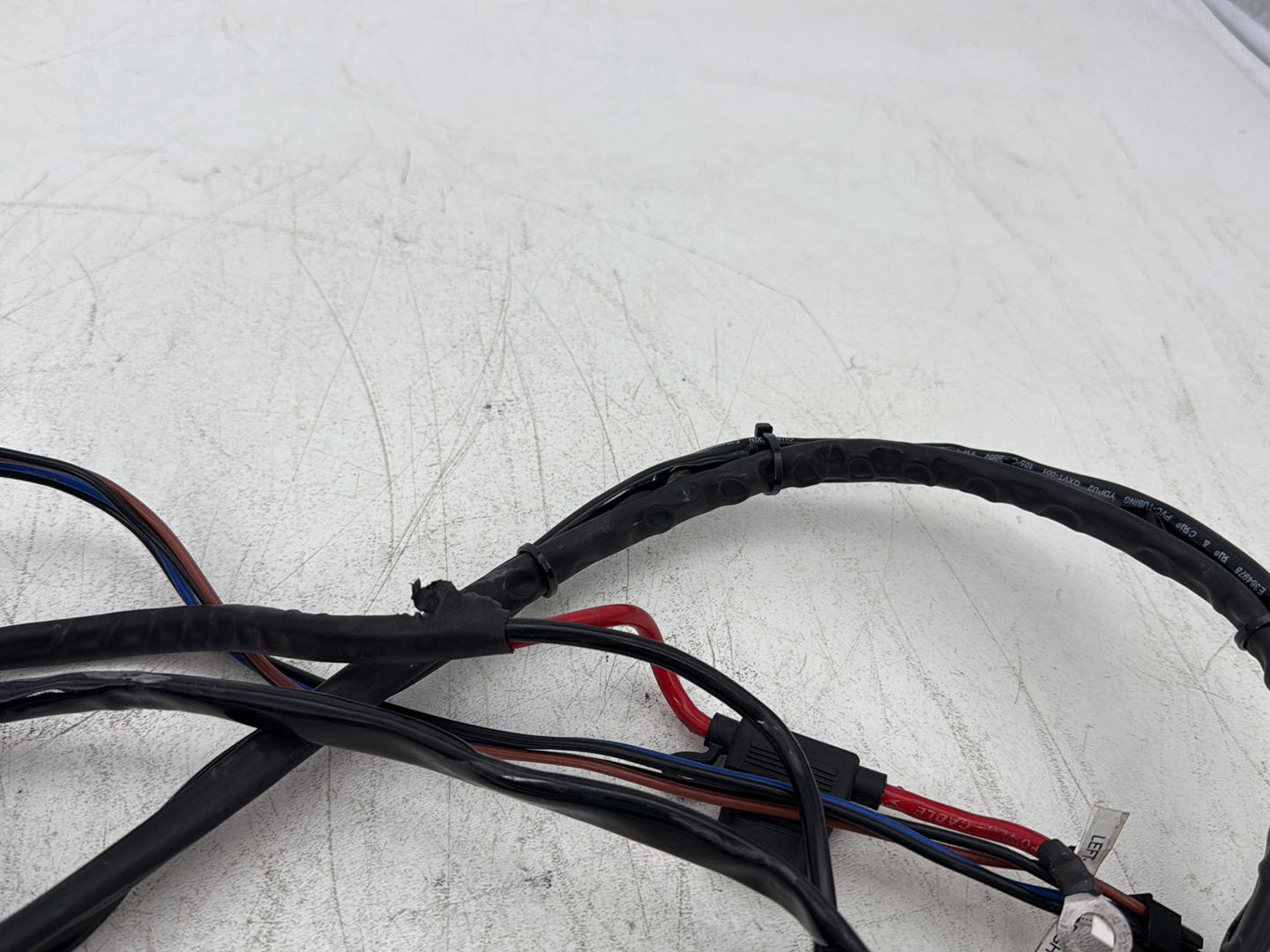07 Harley Electra Glide Touring Ultra OEM Wire Wiring Harness Plug In Connectors